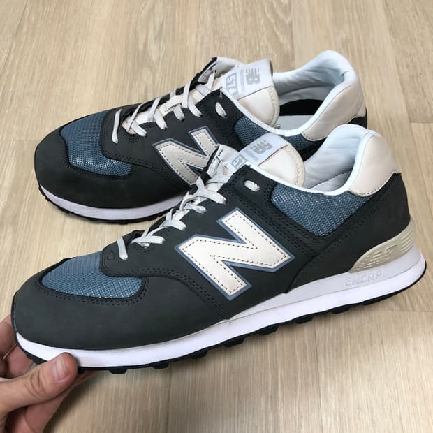 (290) 뉴발란스 ML 574 SYP 다크 그레이 스틸블루 290