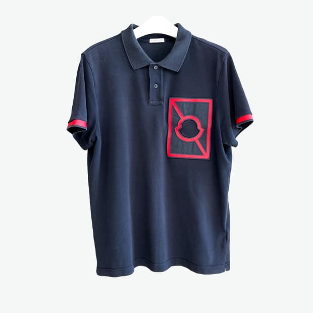 [L] 몽클레어 빅로고 반팔 카라티