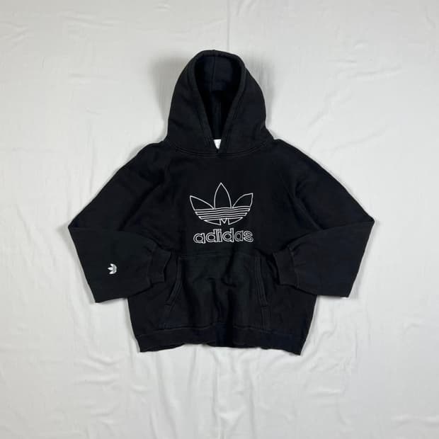 80s 아디다스 빅로고 후드티