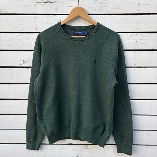 Polo 폴로 피마코튼 니트 맨투맨