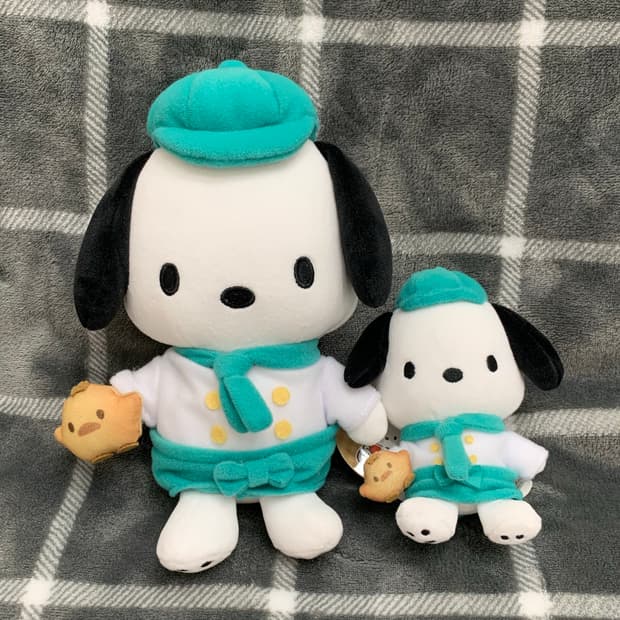 산리오 포차코 제빵사 인형 마스코트 일괄
