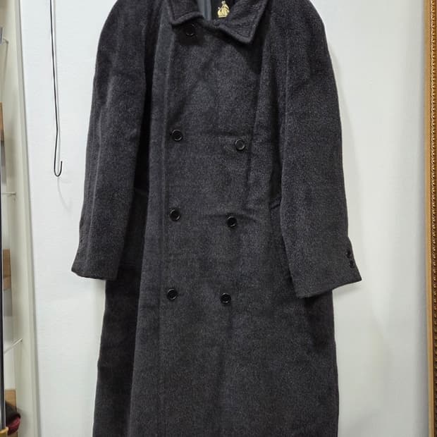 [M.05] 랑방 LANVIN 울 100프로 남성 롱 코트