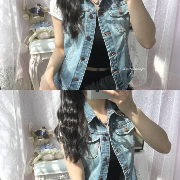 Levis denim vest