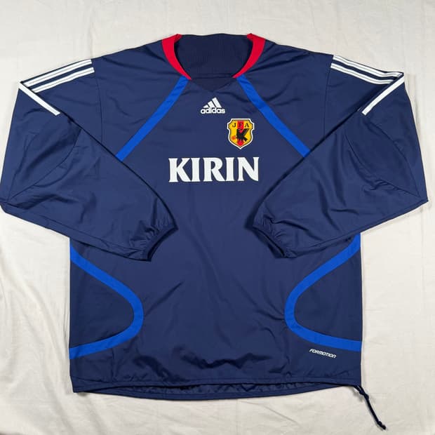 06 아디다스 일본 축구 국가대표 웜업 바람막이 유니폼 선수용 어센틱