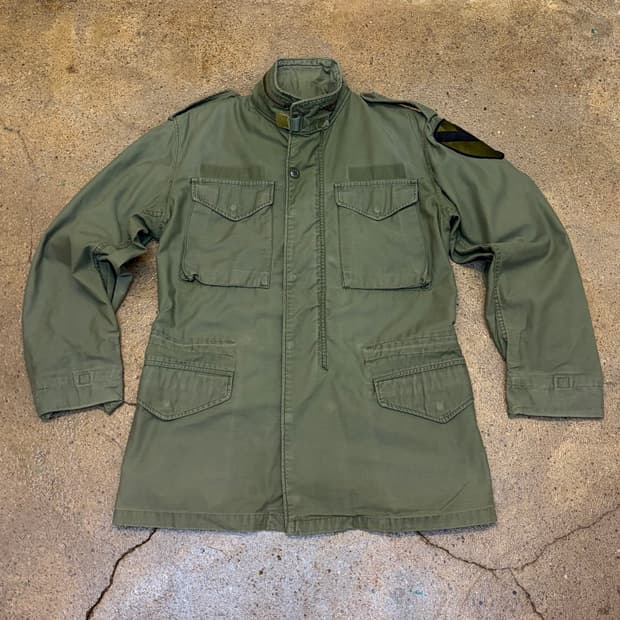 USA 빈티지 미군 밀리터리 2세대 M65 필드자켓 야상