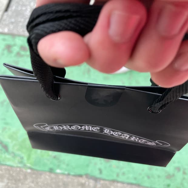 새상품 급처 크롬하츠 실리크롬 그린 크로스 펜던트