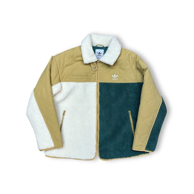 아디다스 쉐르파 퀼팅 자켓