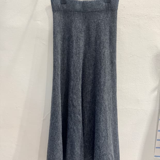 vintage A라인 니트롱 스커트