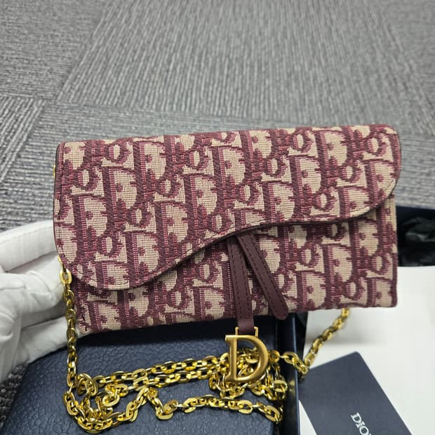 [특가][정품] 디올 오블리크 새들백