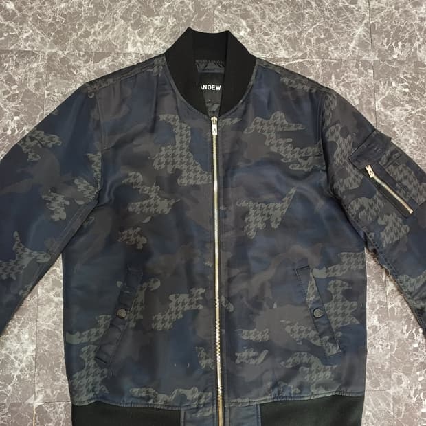 앤드뉴(ANDEW) 카모플라주 블루종 점퍼 100