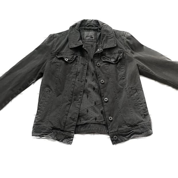 리바이스 흑청자켓