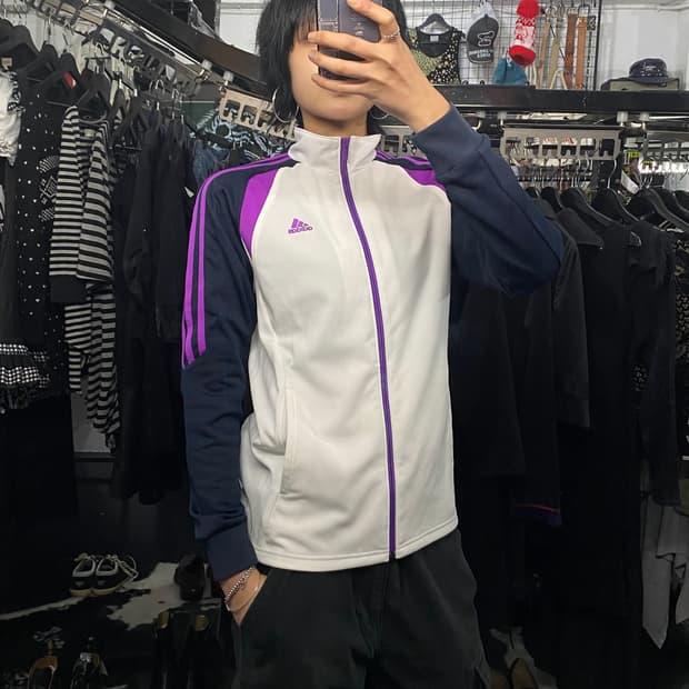 Adidas climalite 배색 져지