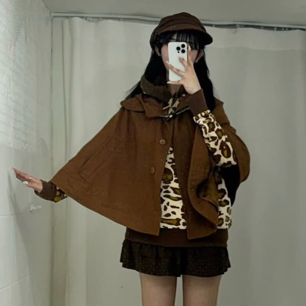 떡볶이 후드망토