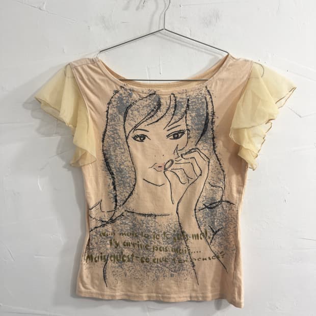 fd pure fairy printing top