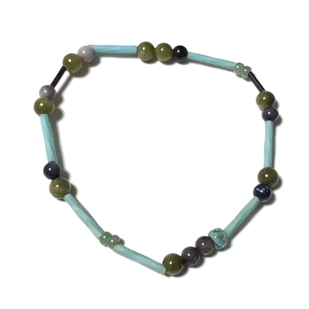 녹차방울 비즈팔찌