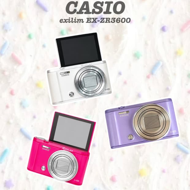 레어💜 카시오 엑슬림 ex-zr3600 플립디카 Casio Exilim
