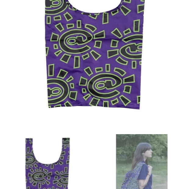 Sun rip stop bag purple