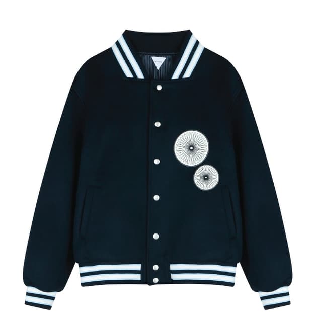 Schaft Curved rib varsity jacket (1)