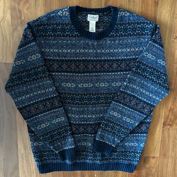 L.L.Bean 엘엘빈 니트 스웨터 L