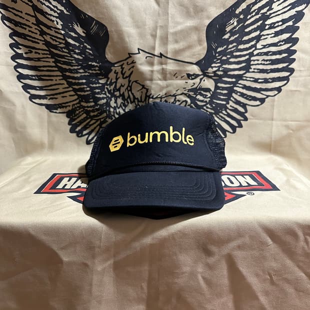 [빈티지] Bumble Trucker Cap