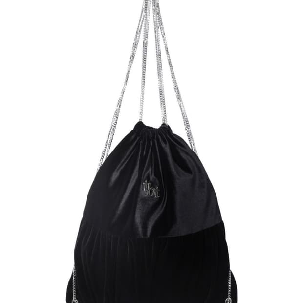 쓰리타임즈 tht 벨벳 체인 백팩