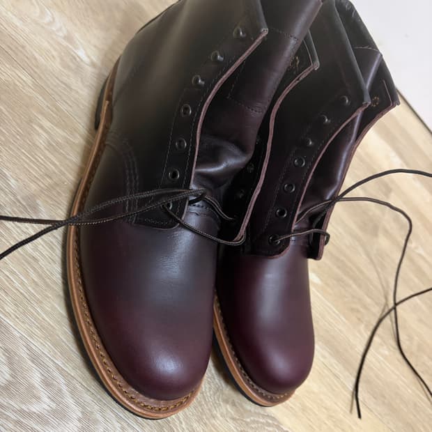 [8.5D, 265] 레드윙 벡맨 9419 블랙체리 세컨팩토리 워커부츠