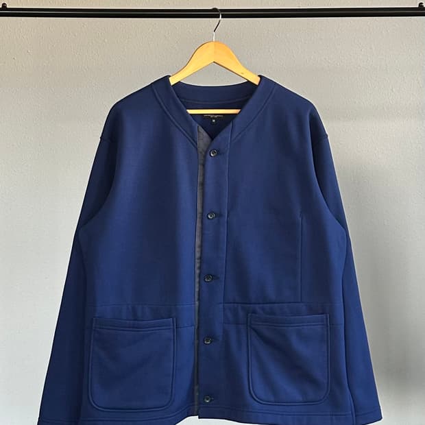 [M]엔지니어드 가먼츠 플리스 가디건 네이비