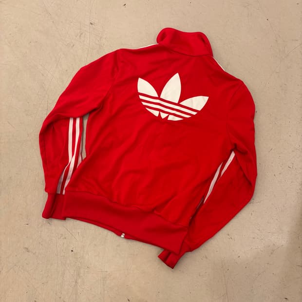 아디다스 빅로고 트랙탑 져지