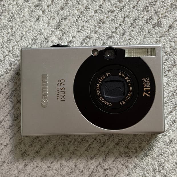[상태좋음] 캐논 익서스 70 디카