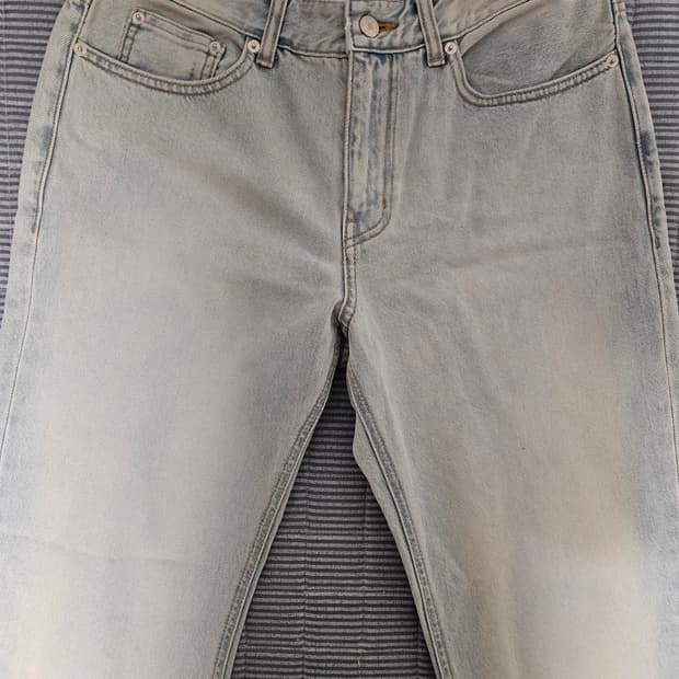 Lit 리트 와이드 진 데님팬츠 연청