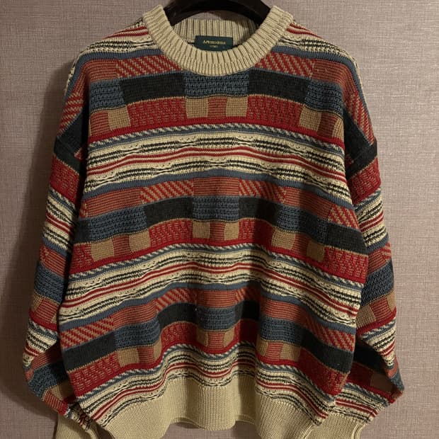 Artemodena 패턴 니트 