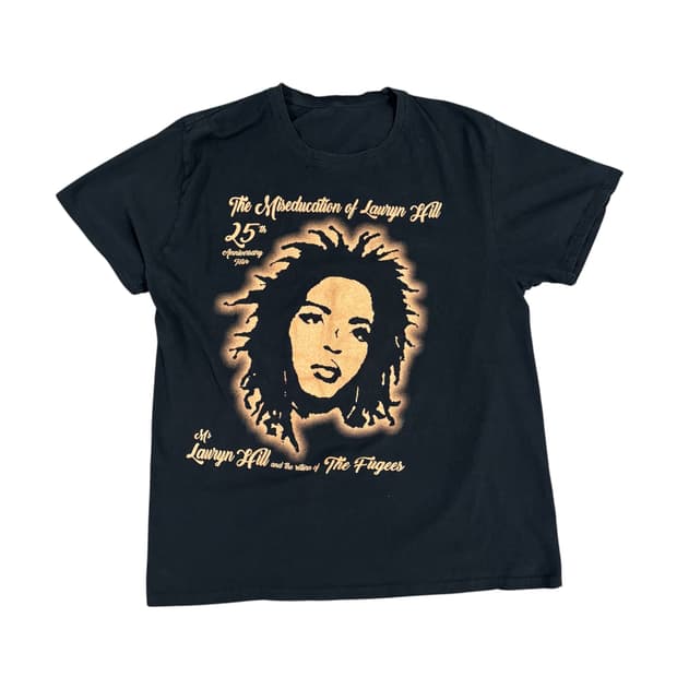 2023 Lauryn Hill 로린힐 25주년 투어 티셔츠 Fugees