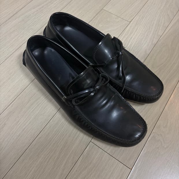 프라다 셔링 드라이빙슈즈 로퍼 uk8