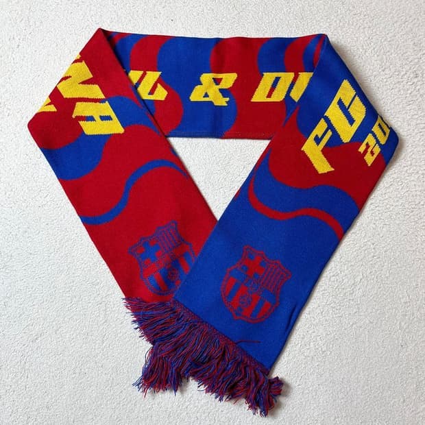 FC바르셀로나 아시아투어 기념 한정판 스카프 A1822