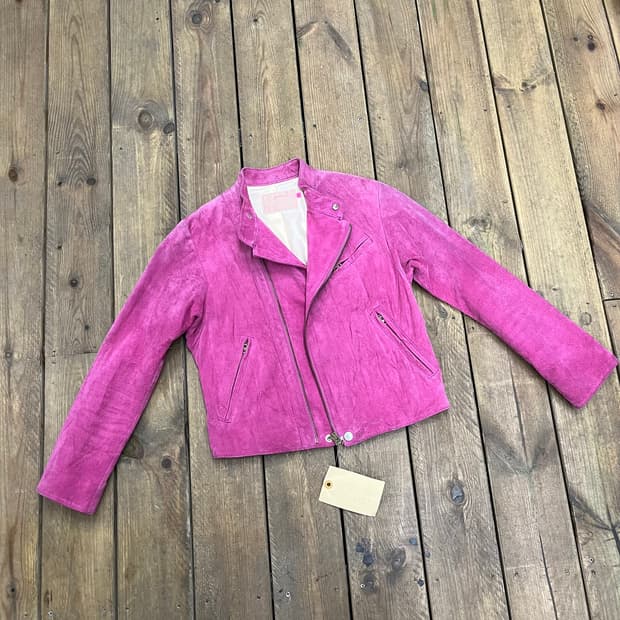 forste 리얼 레더 딱붙 자켓 