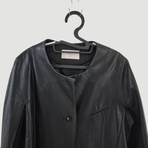 [55~66]KUHO쿠호 양가죽 롱자켓 Women