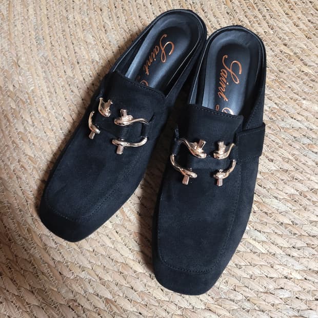 새상품) 일본st 고퀄리티 포인트 금장 로퍼