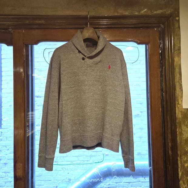 폴로랄프로렌 숄칼라 스웻