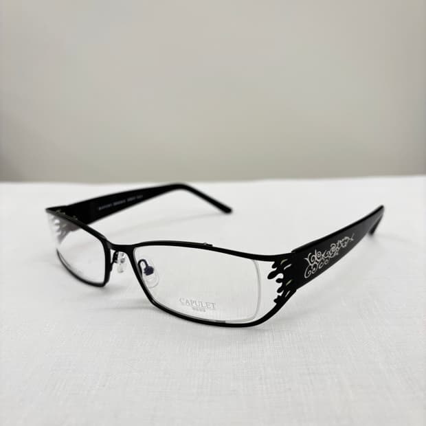 CAPULET 블랙 스퀘어 빈티지안경