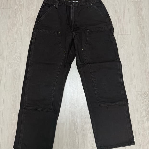 [36x32] 칼하트 b136 더블니 다크 브라운 현행