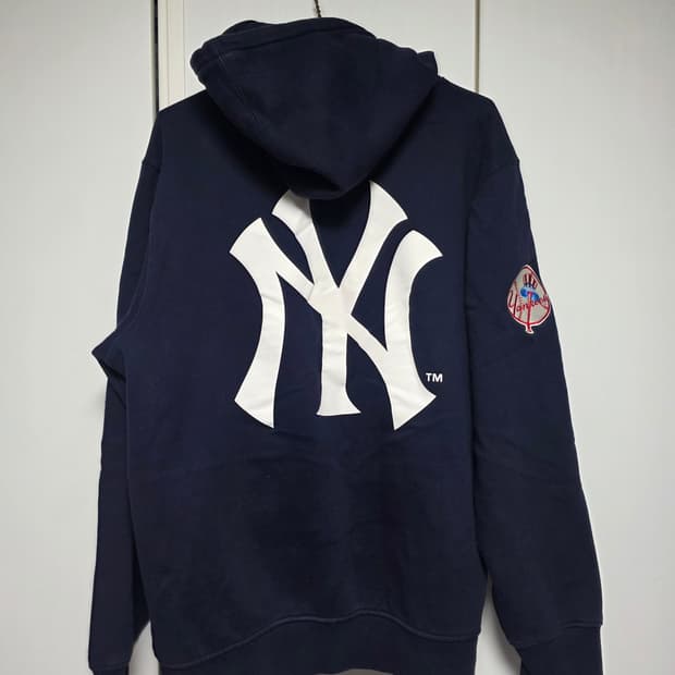 뉴에라 뉴욕양키스 네이비 후드티 XL 105
