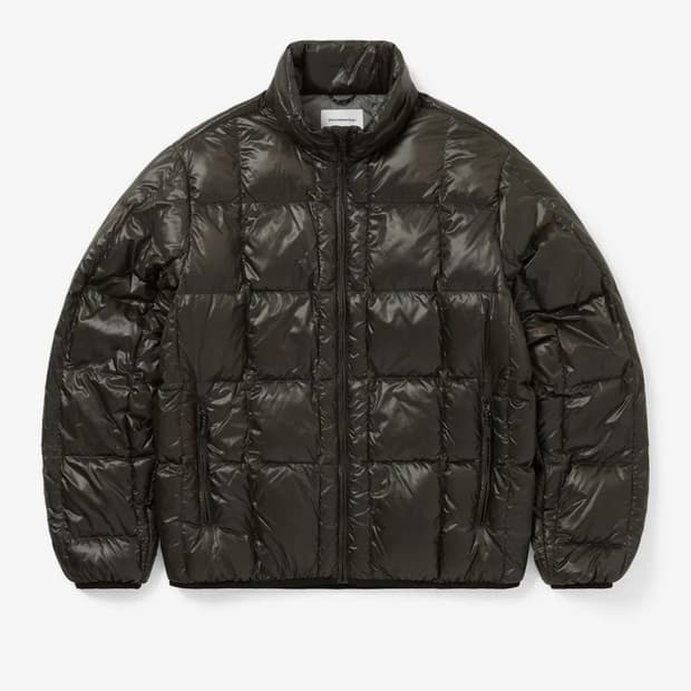 디스이즈네버댓 pertex 경량패딩 브라운블랙 m