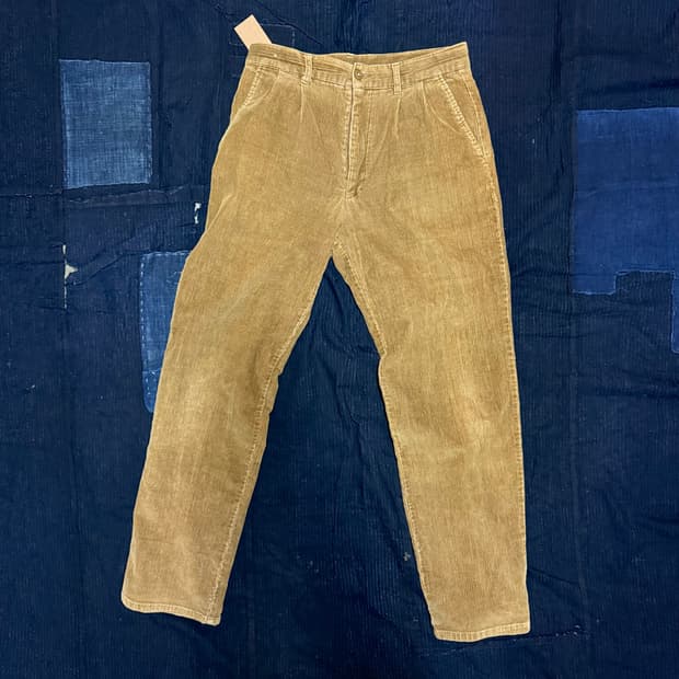 Ajman 투턱 코듀로이 팬츠 32