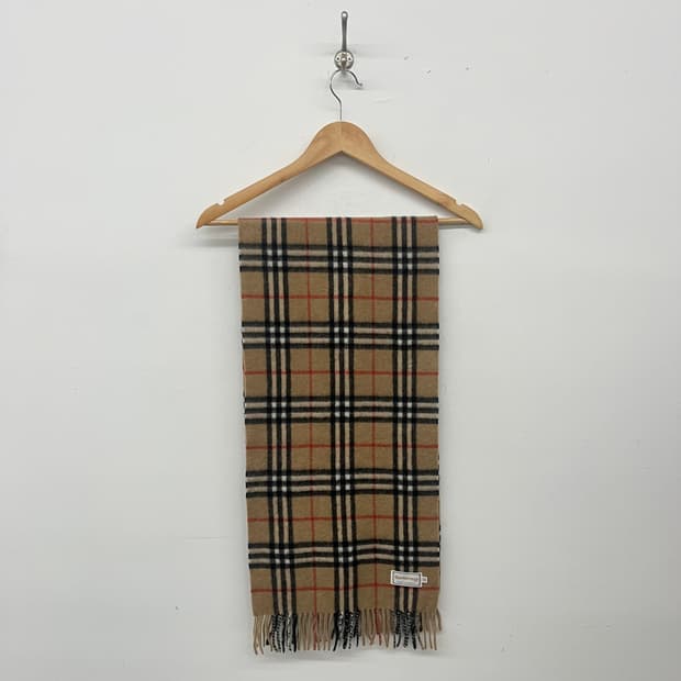버버리 캐시미어 머플러 클래식 체크