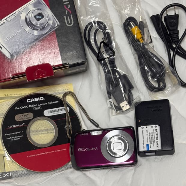 풀박스 / 작례O) 카시오 엑슬림 Z1 CASIO EXILIM EX-Z1