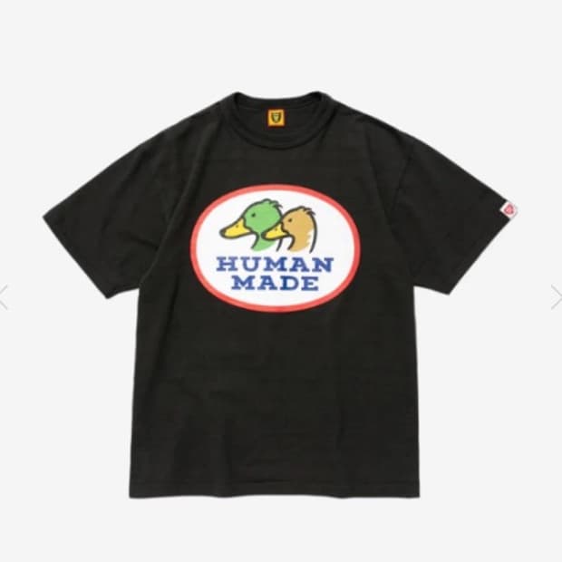 휴먼 메이드 그래픽 티셔츠 #05 블랙