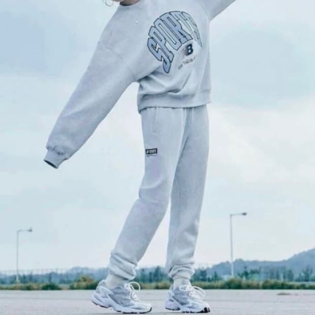 뉴발란스 기모 조거팬츠 s