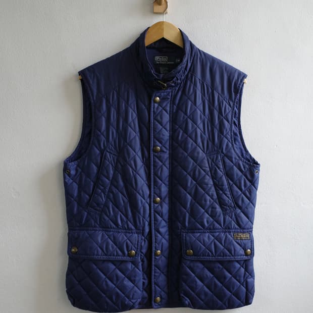 폴로 클래식 퀼트 베스트