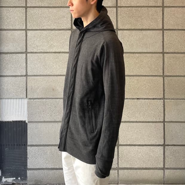 립반윙클 스냅 후드 자켓