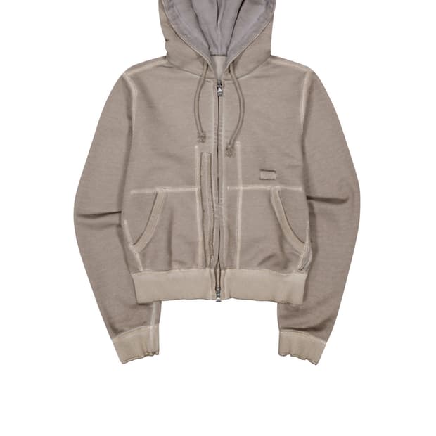 XLIM 워싱 타프 후드 집업